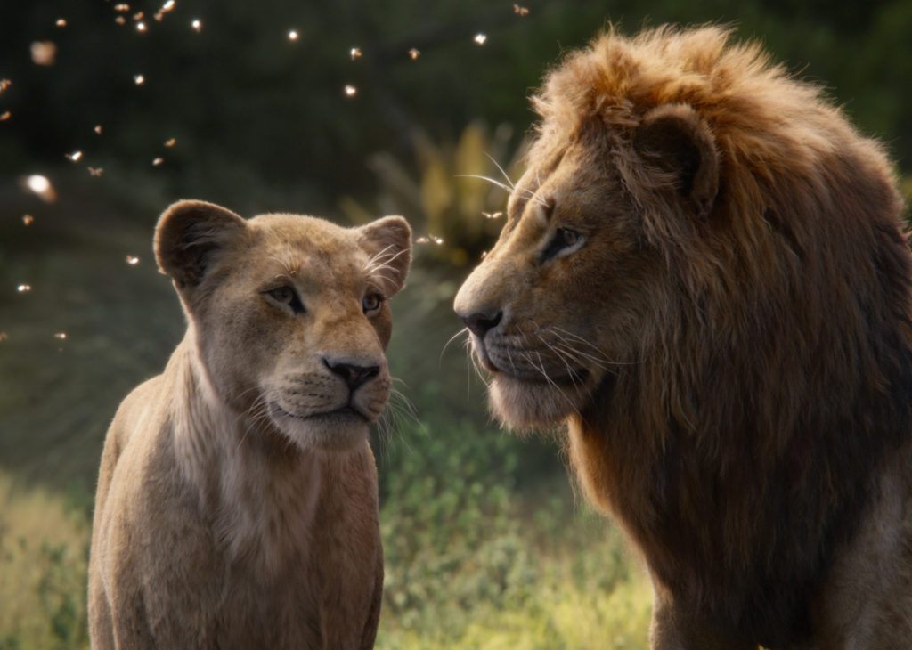 Nala und Simba aus König der Löwen