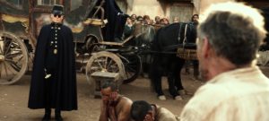 Johnny Depp und Mark Rylance in Waiting for the Barbarians