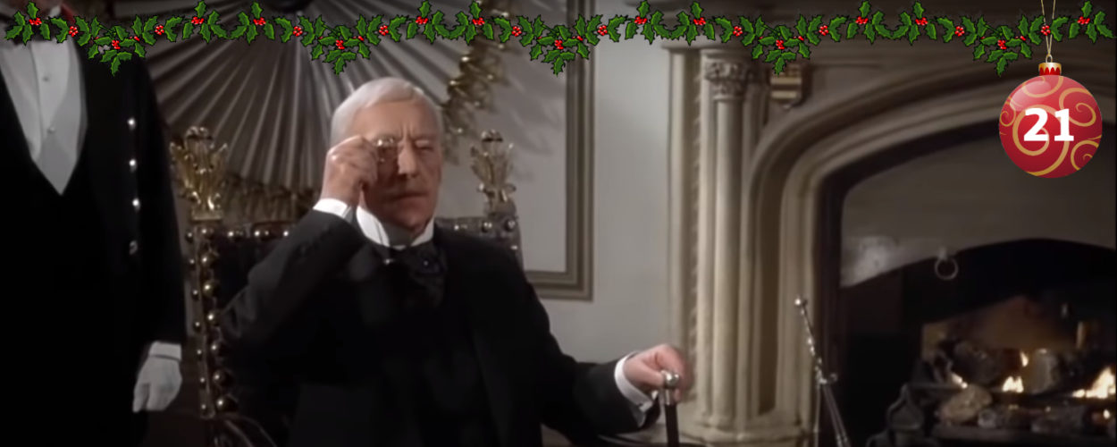 Alec Guinness als Lord Earl aus Der kleine Lord