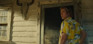 Brad Pitt aus Once Upon a Time in Hollywood