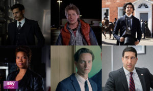 Tom Schilling Dev Pater Michael J Fox und Queen Latifah aus Sky Show im Juli 2021