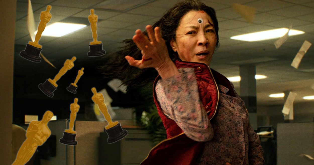 Michelle Yeoh aus Everything Everywhere All at Once Sieger Oscars 2023