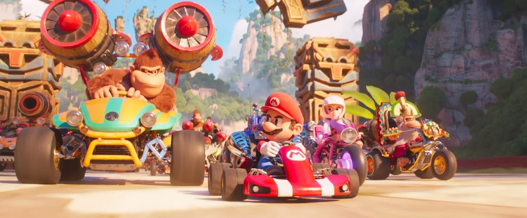 Chris Pratt und Seth Rogen aus dem Der Super Mario Bros. Film