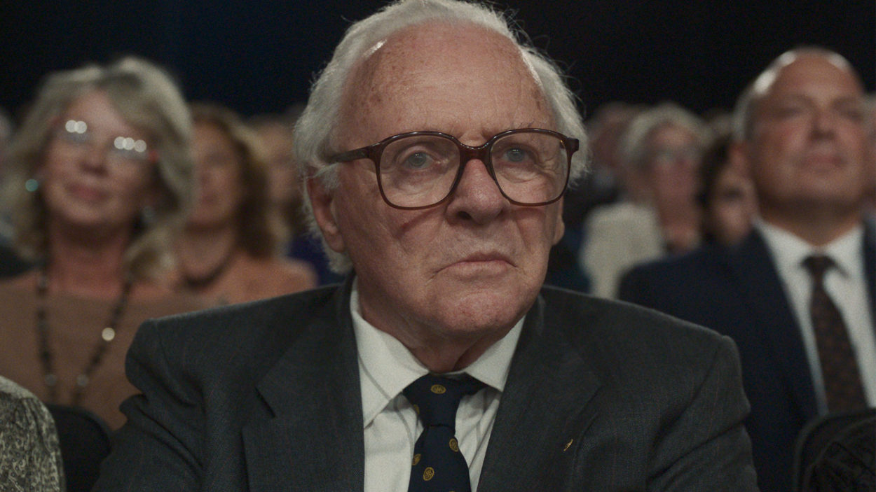 Anthony Hopkins als Sir Nicholas Winton in One Life