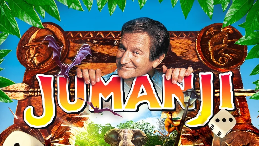 Robin Williams und Kirsten Dunst aus Jumanji 1995