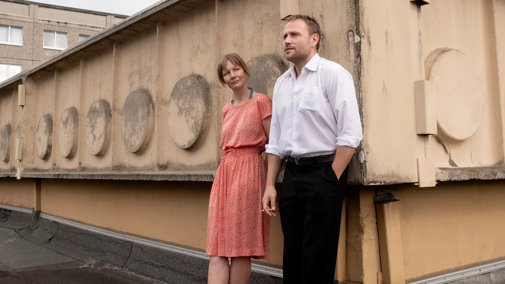 Sandra Hueller und Max Riemelt aus Zwei zu Eins