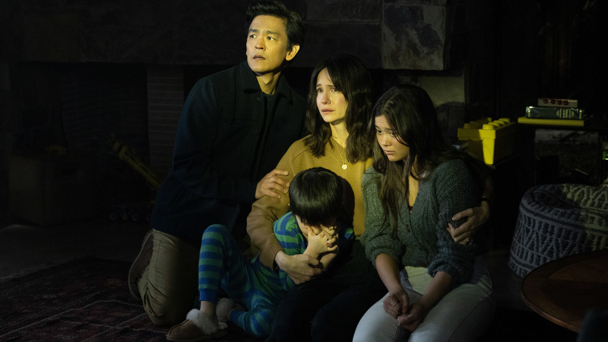 John Cho Isaac Bae Katherine Waterston und Lukita Maxwell aus Afraid