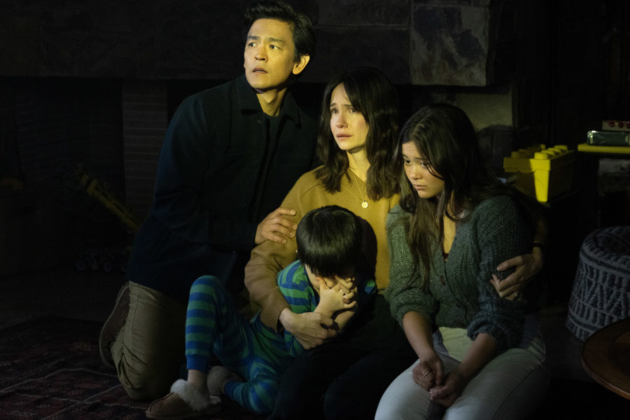 John Cho Isaac Bae Katherine Waterston und Lukita Maxwell aus Afraid