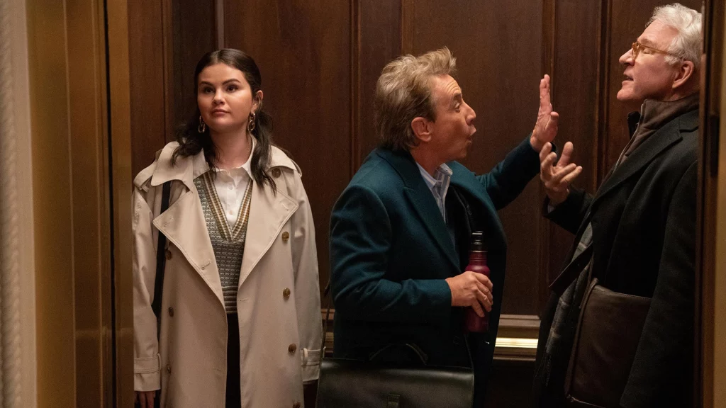 Selena Gomez Martin Short und Steve Martin aus Only Murders in the Building