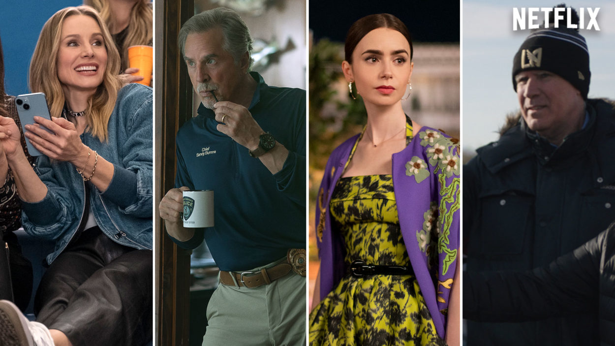 Don Johnson Will Ferrell Lily Collins und Kristen Bell in Netflix September 2024