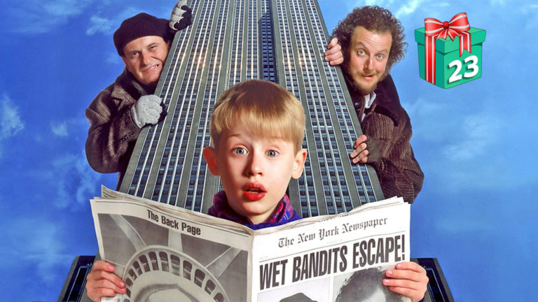 Macaulay Culkin Daniel Stern und Joe Pesci aus Kevin – Allein in New York