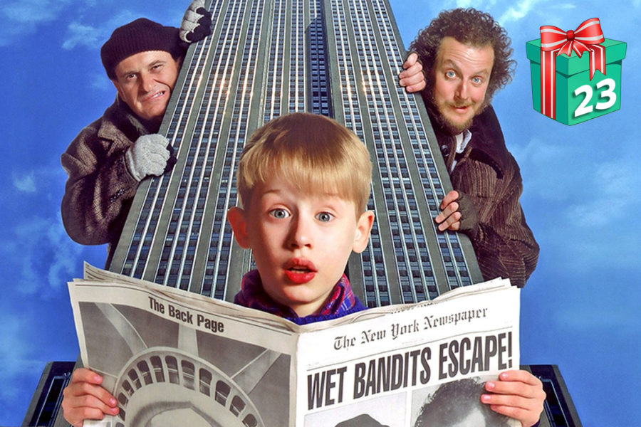 Macaulay Culkin Daniel Stern und Joe Pesci aus Kevin – Allein in New York