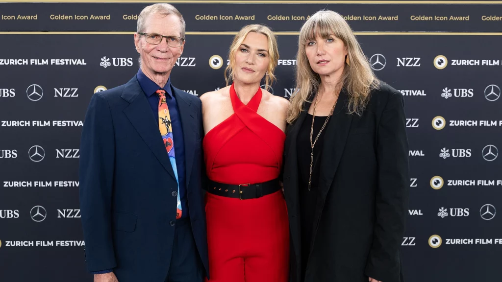 Kate Winslet Anthony Penrose und Kate Solomon Premiere ZFF2024