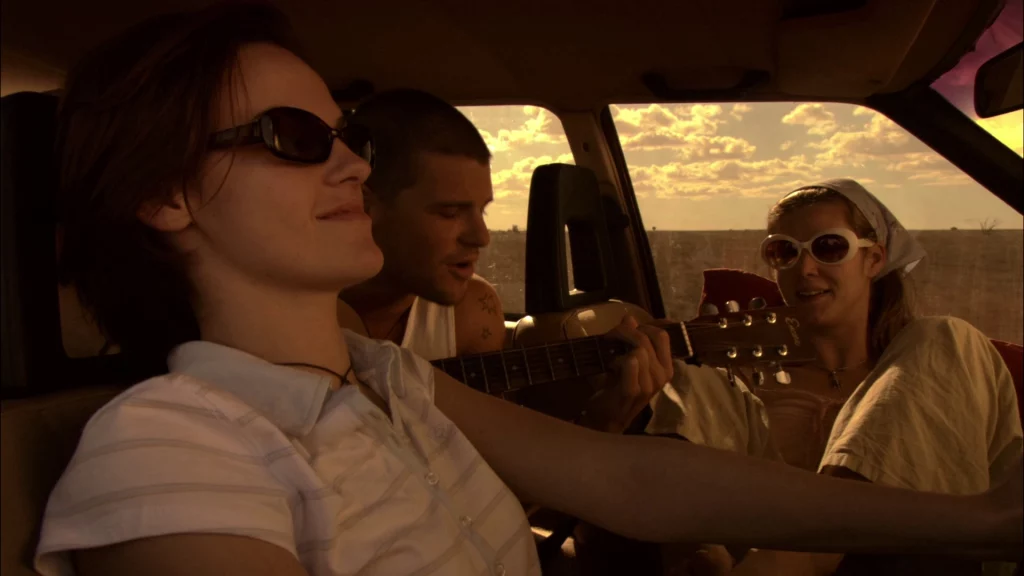 Cassandra Magrath Kestie Morassi und Nathan Phillips aus Wolf Creek