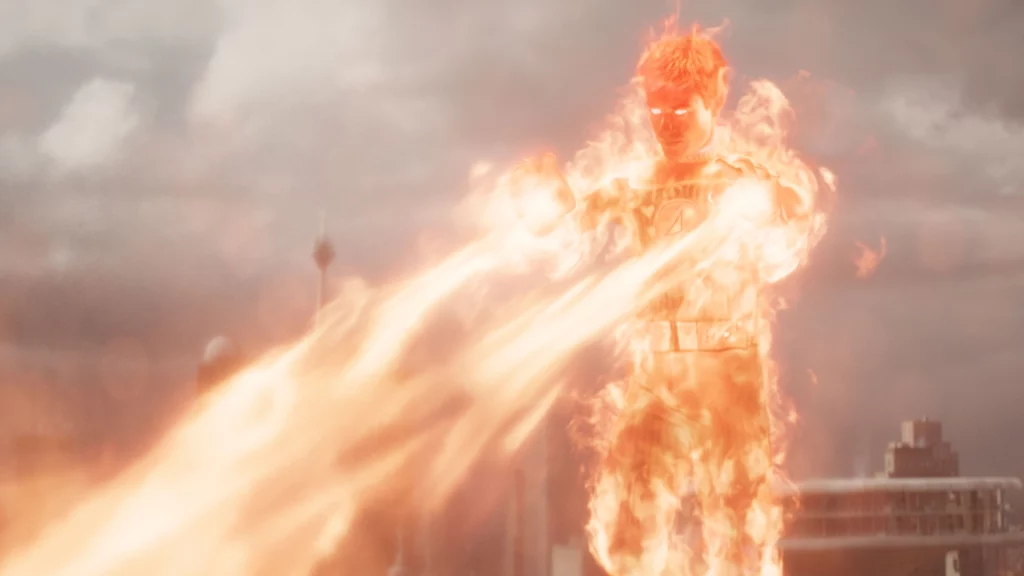 Joseph Quinn als Johnny Storm in The Fantastic Four First Steps