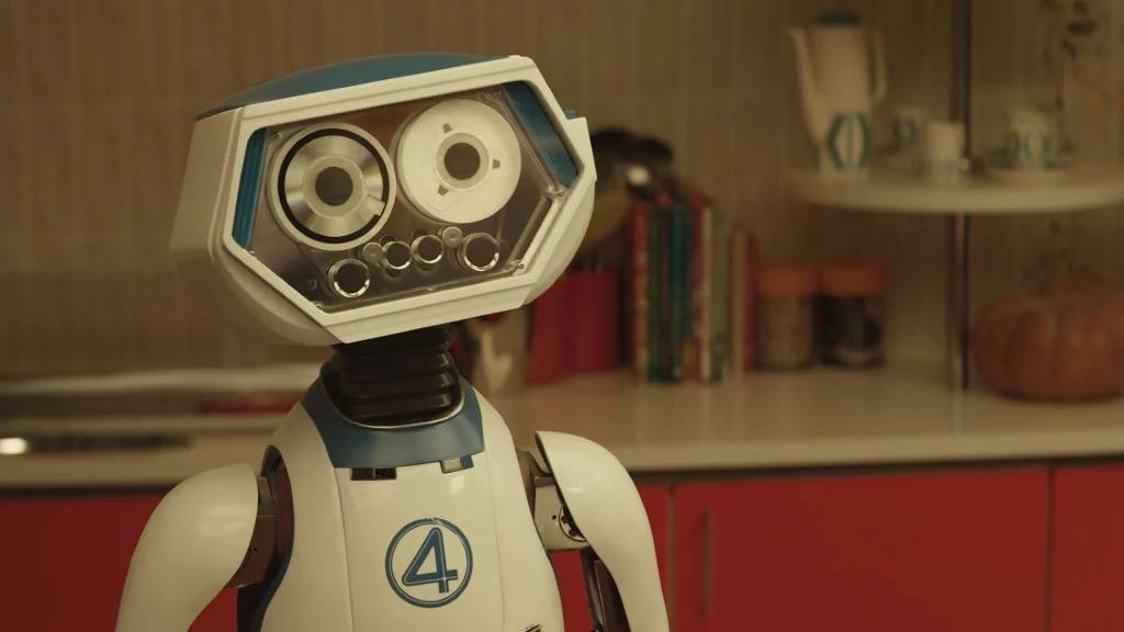 Matthew Wood als Roboter HERBIE