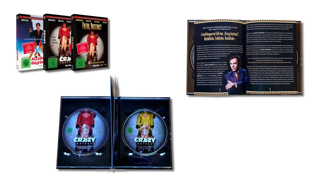 Mediabook Versionen vom Shop Wicked Vision von Fatal Instinct
