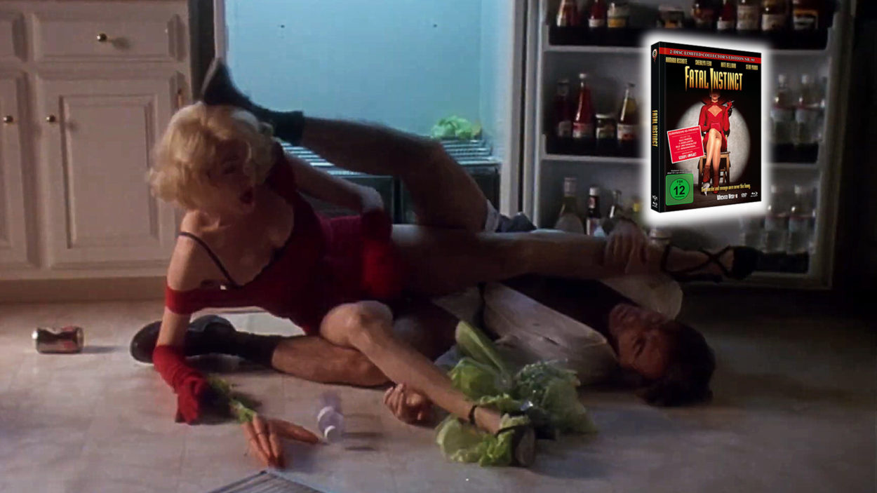 Sean Young als Lola und Armand Assante als Ned aus Fatal Instinct