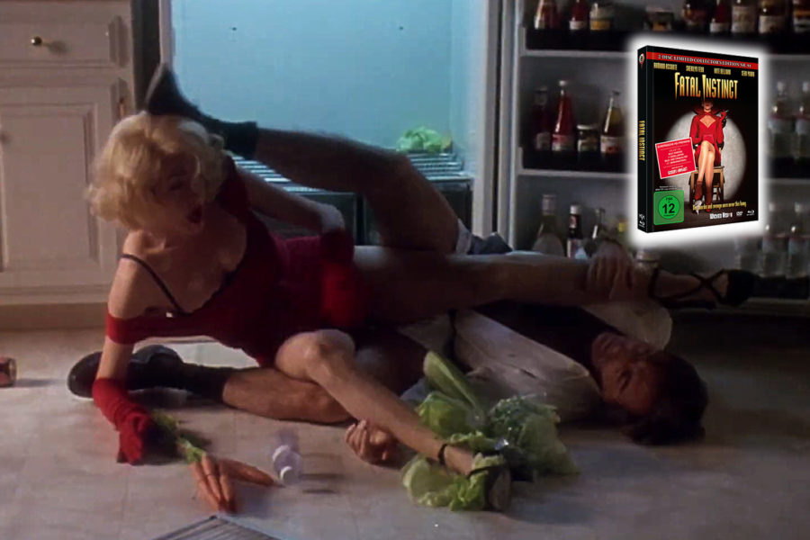 Sean Young als Lola und Armand Assante als Ned aus Fatal Instinct