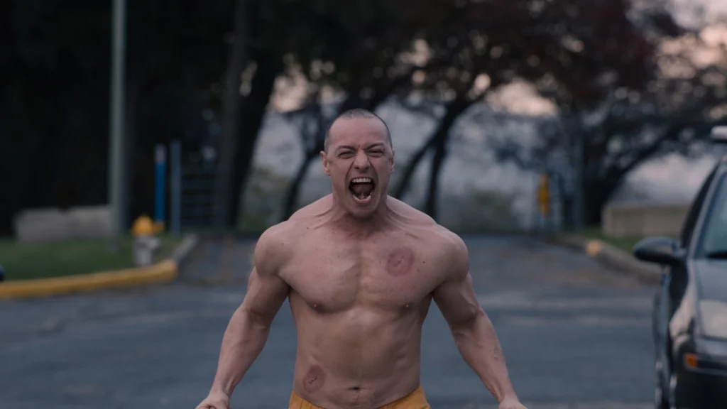 James McAvoy als Kevin Wendell Crumb in Glass