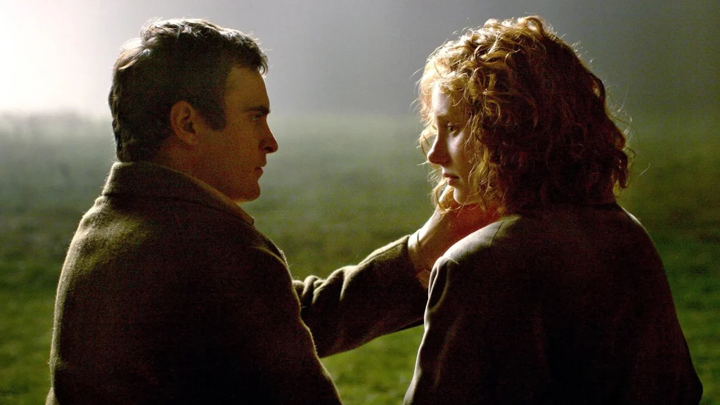 Joaquin Phoenix und Bryce Dallas Howard aus The Village