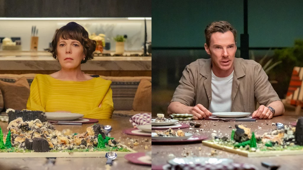 Olivia Colman als Ivy und Benedict Cumberbatch als Theo