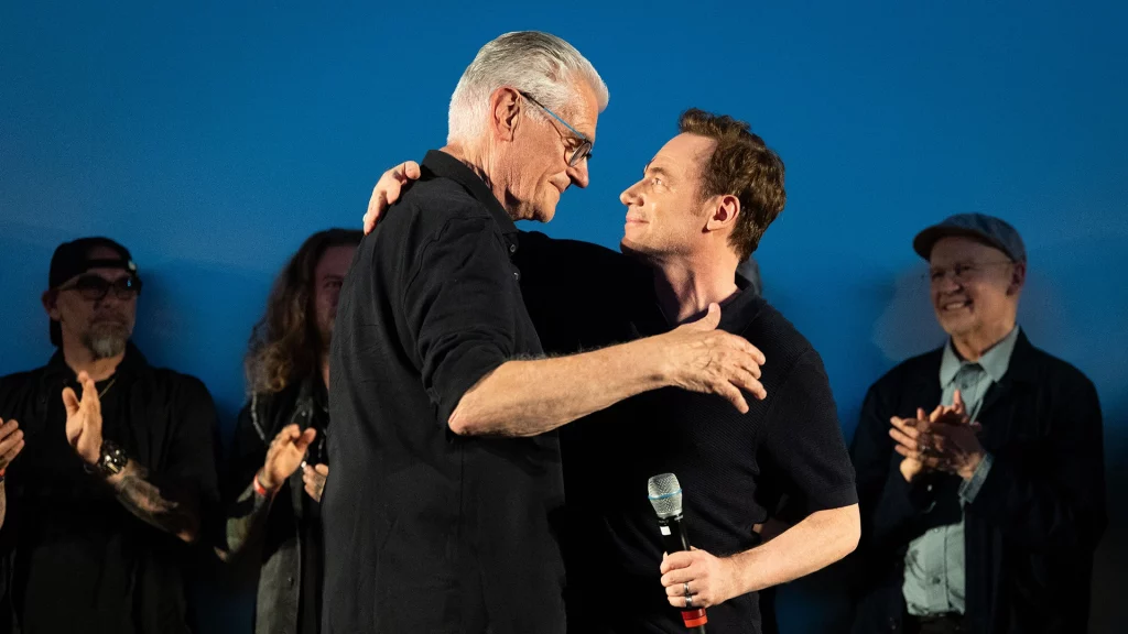 Sky du Mont und Michael Bully Herbig Abschied Das Kanu des Manitu in Muenchen