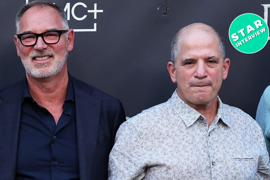 Produzent David Zabel und Regisseur Dan Percival Premiere Madrid The Walking Dead Daryl Dixon Staffel 3
