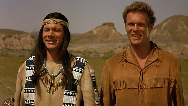 Michael Bully Herbig und Christian Tramitz in Der Schuh des Manitu neuer Film Das Kanu des Manitu