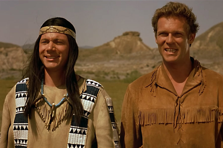 Michael Bully Herbig und Christian Tramitz in Der Schuh des Manitu neuer Film Das Kanu des Manitu