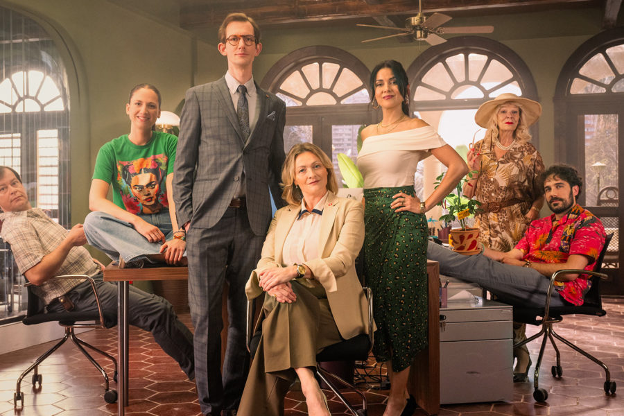 Danny Exnar Anaïs Decasper Jonas Gygax Susanne Kunz Sandra Zellweger Birgit Steinegger und Matthias Schoch in Unsere kleine Botschaft