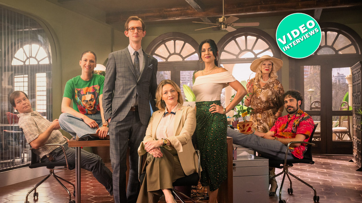 Danny Exnar Anaïs Decasper Jonas Gygax Susanne Kunz Sandra Zellweger Birgit Steinegger und Matthias Schoch aus Unsere kleine Botschaft mit Videointerviews