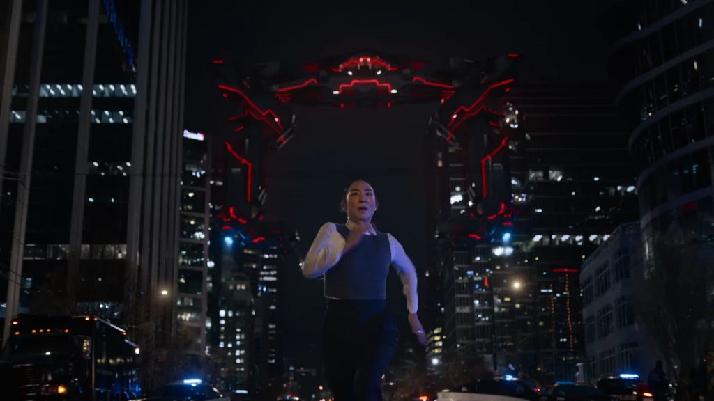 Greta Lee aus Tron Ares