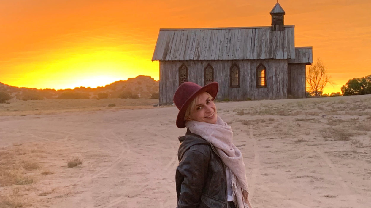 Kamerafrau Halyna Hutchins am Set von Rust