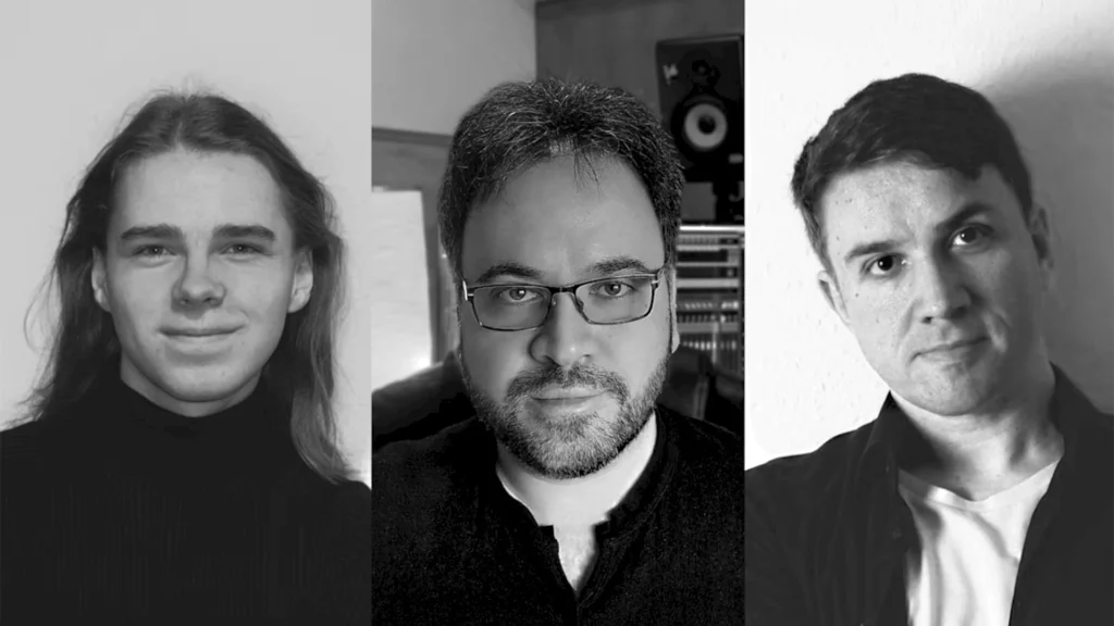 Finalisten Mikal Grigorowitsch Antonio di Iorio und Gary Hirche am 13 IFMW