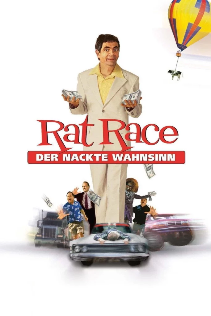 10 Filmparodien Rowan Atkinson in Rat Race – Der nackte Wahnsinn von 2001