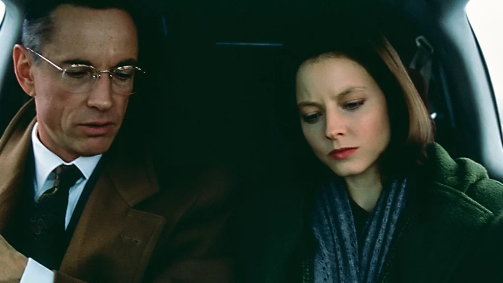 Scott Glenn und Jodie Foster aus Das Schweigen der Lämmer