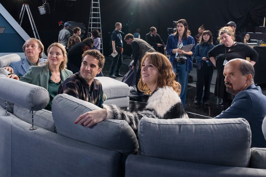 Christoph Maria Herbst Diana Staehly Milena Dreissig Bjarne Maedel und Oliver Wuttke aus Stromberg - Wieder alles wie immer