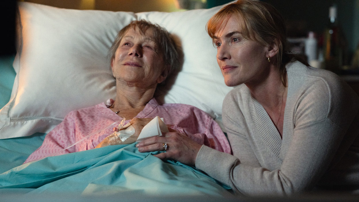 Helen Mirren als June und Kate Winslet in Goodbye June