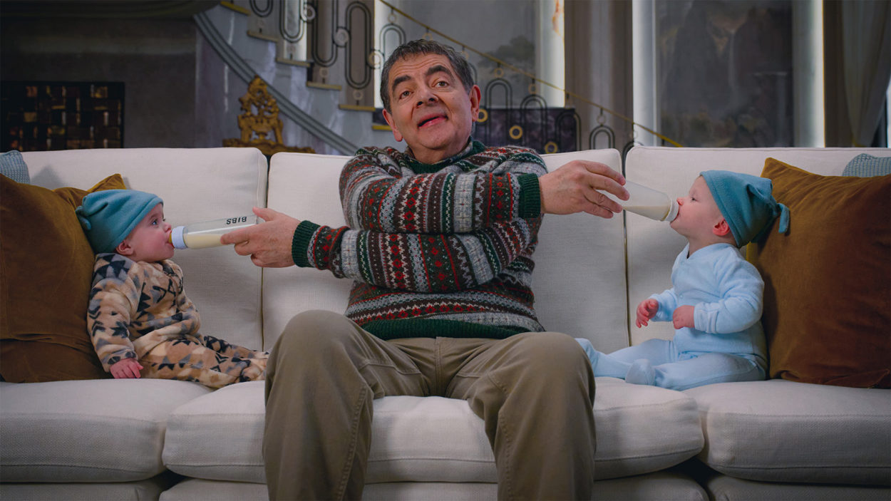 Rowan Atkinson als Trevor in Man vs Baby