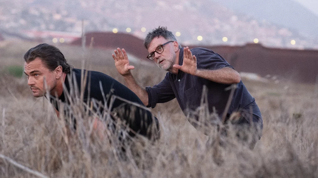 Paul Thomas Anderson und Leonardo DiCaprio aus One Battle After Another Oscars 2026
