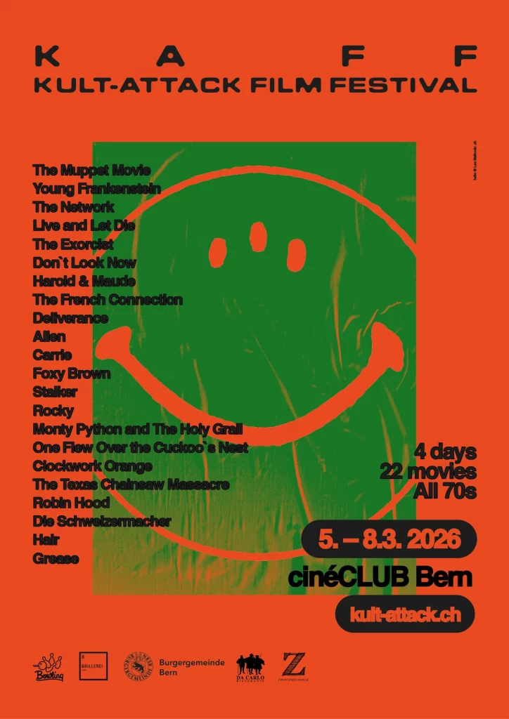 Plakat und Flyer Kult-Attack Filmfestival 26