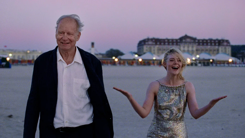Stellan Skarsgård und Elle Fanning in Sentimental Value in Oscarfilme 2026
