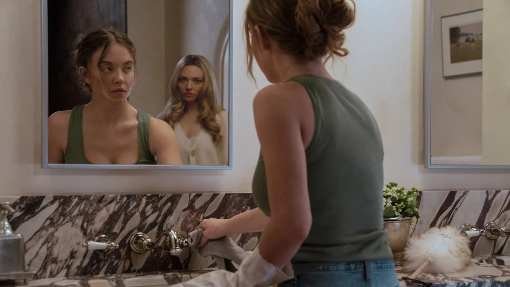 Sydney Sweeney und Amanda Seyfried in The Housemaid