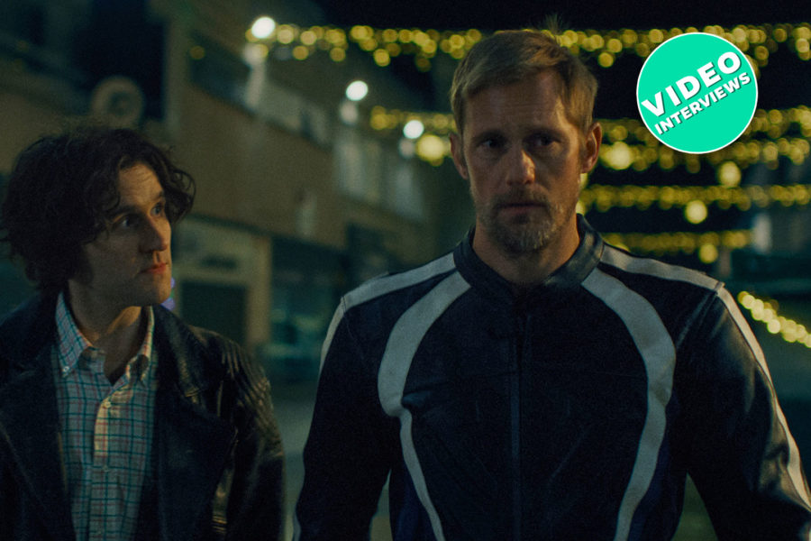 Harry Melling und Alexander Skarsgard aus Pillion mit Interview