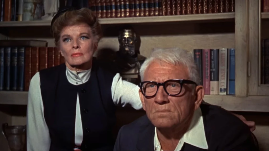 Katharine Hepburn als Christina und Spencer Tracy als Matt aus Rat mal wer zum Essen kommt