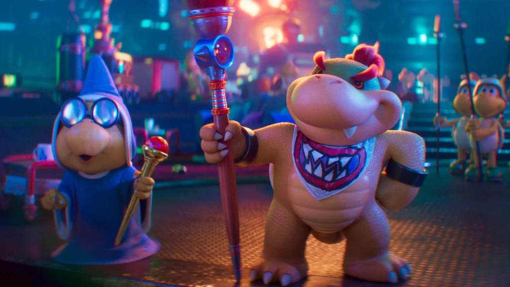 Kevin Michael Richardson und Jack Black aus Der Super Mario Galaxy Film