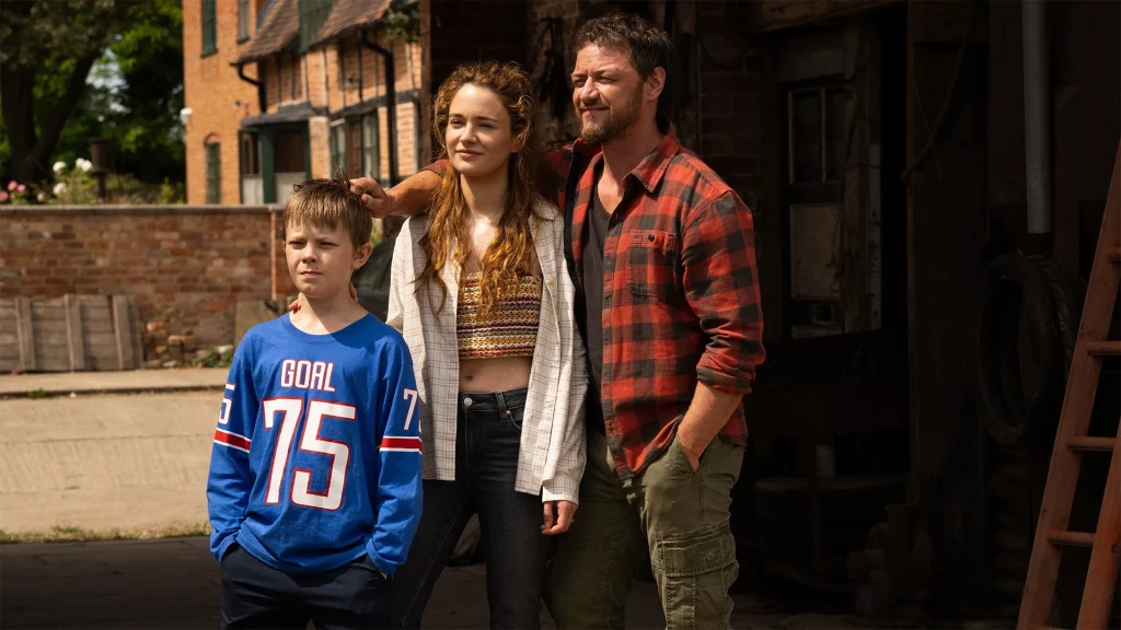 James McAvoy Dan Hough und Aisling Franciosi