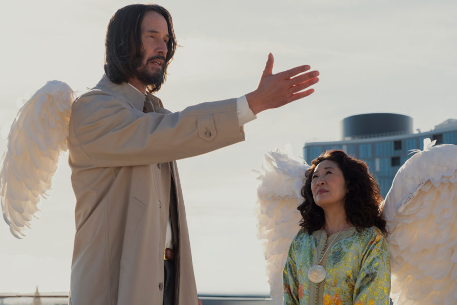 Keanu Reeves und Sandra Oh aus Good Fortune