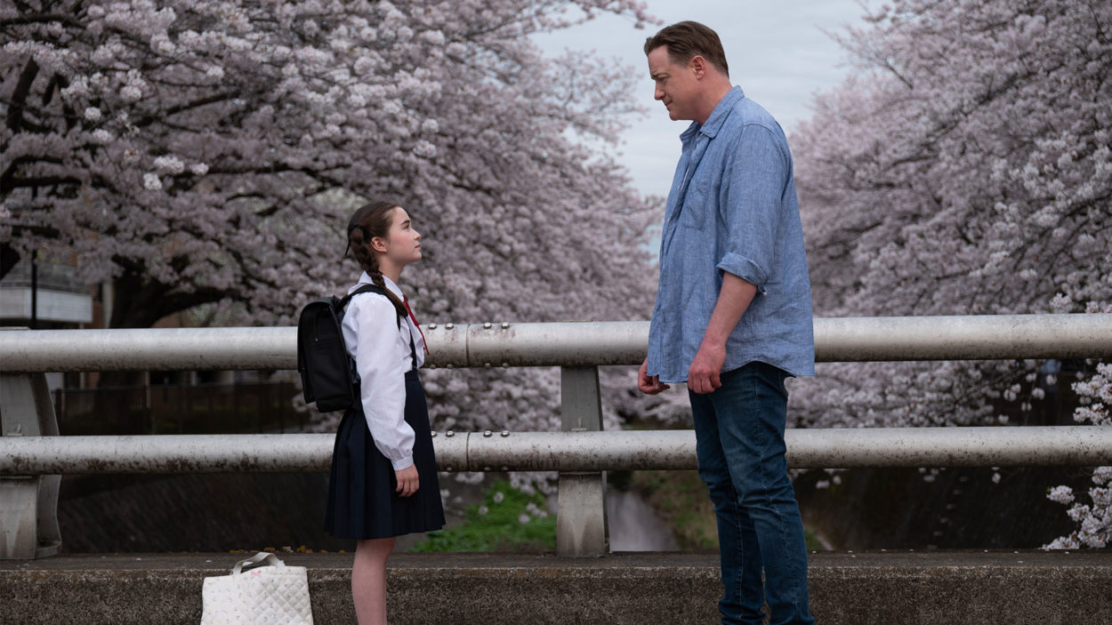 Shannon Gorman und Brendan Fraser aus Rental Family